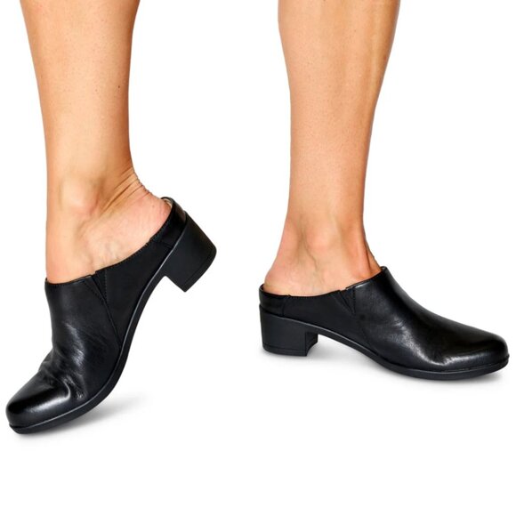 NEW Dansko Carrie Clogs - Nubuck  For Women in black 625 4S2 - Picture 3 of 7